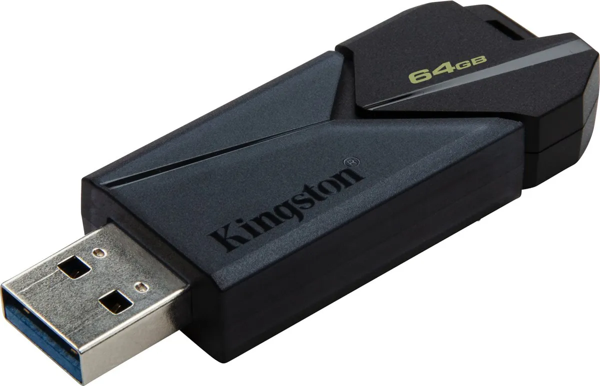 Kingston DataTraveler Exodia Onyx USB Stick 64GB - Zwart