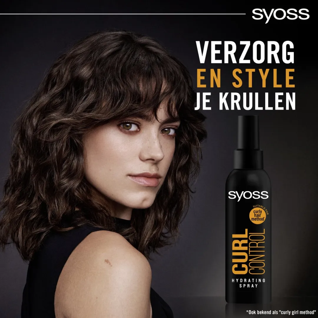 Syoss Curl Haarspray 250ml - Krullend haar