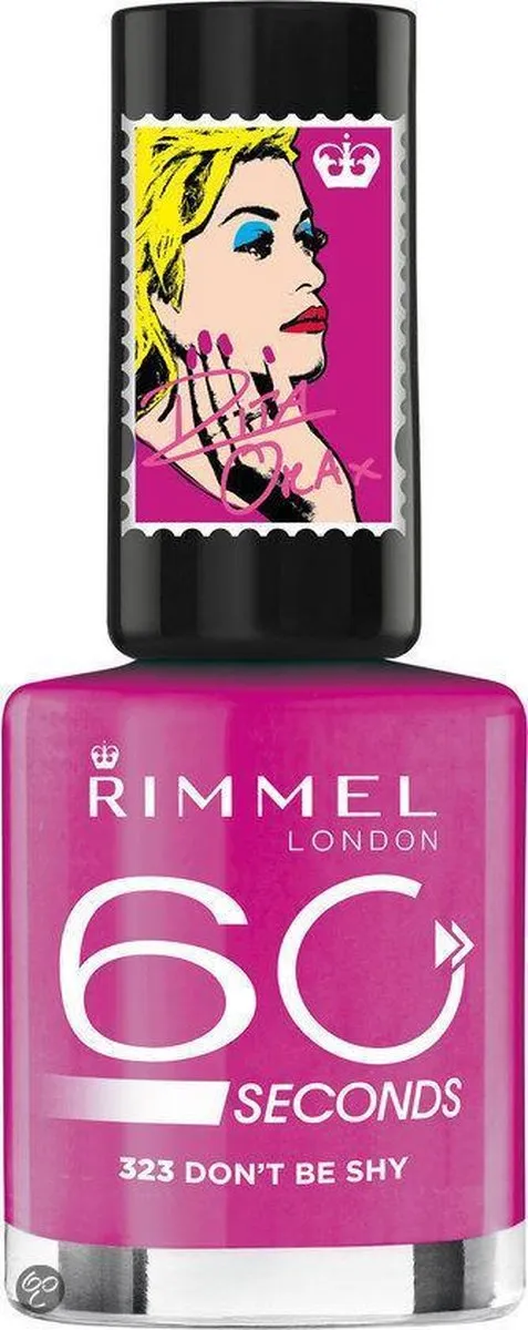 Rimmel London 60 Seconds Nagellak 323 Don't Be Shy - 10ml