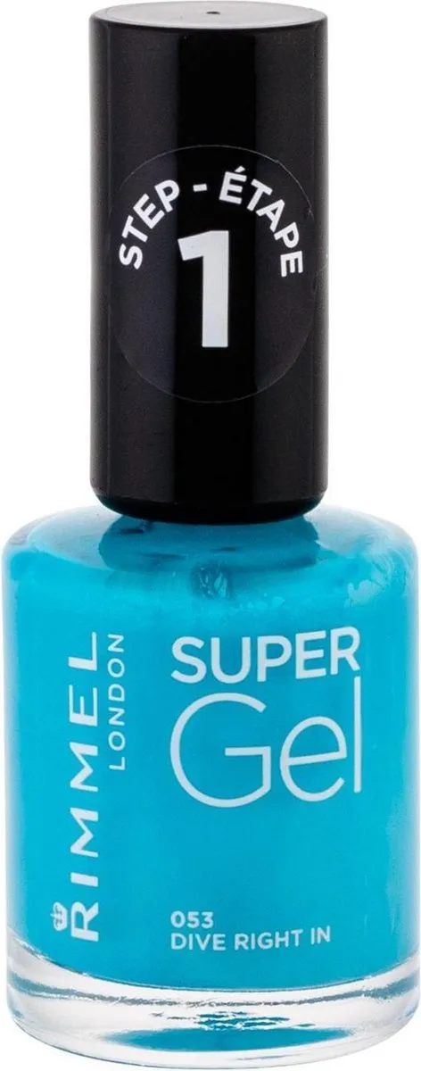 Rimmel London SuperGel Nagellak 053 Dive Right In - 12ml
