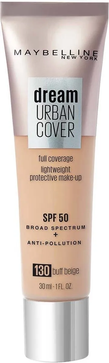 Maybelline Dream Urban Cover Foundation 130 Buff Beige - 30ml