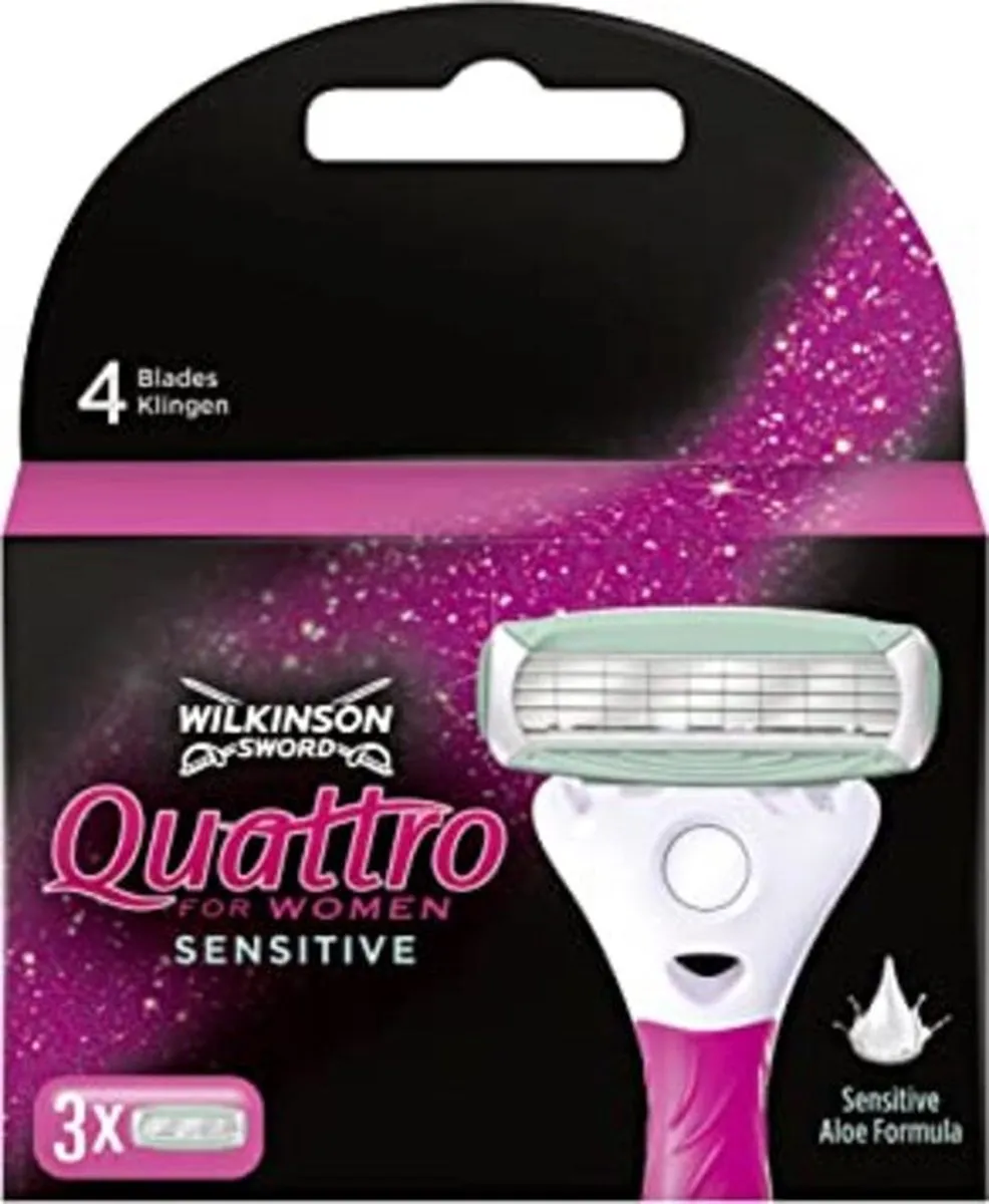 Wilkinson Sword Sensitive Quattro Vrouwen