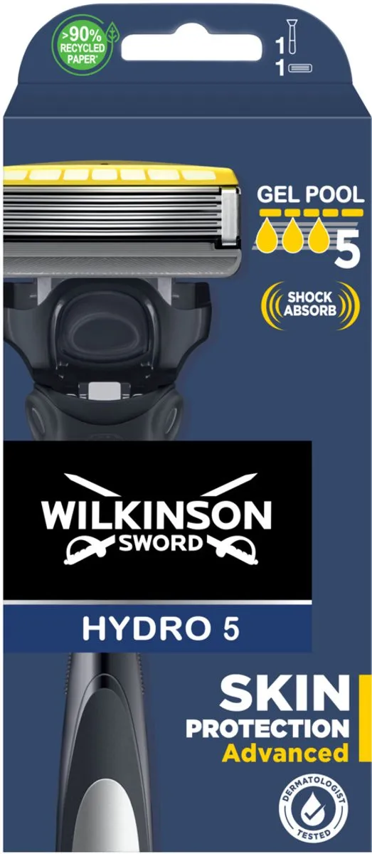 Wilkinson Sword Hydro 5 Ultimate Scheersysteem - Blauw - afbeelding 6 van 6