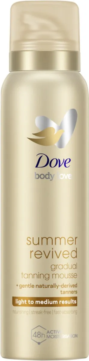 Dove Body Love Zelfbruinende Bodymousse Summer Revived 150ml - Medium