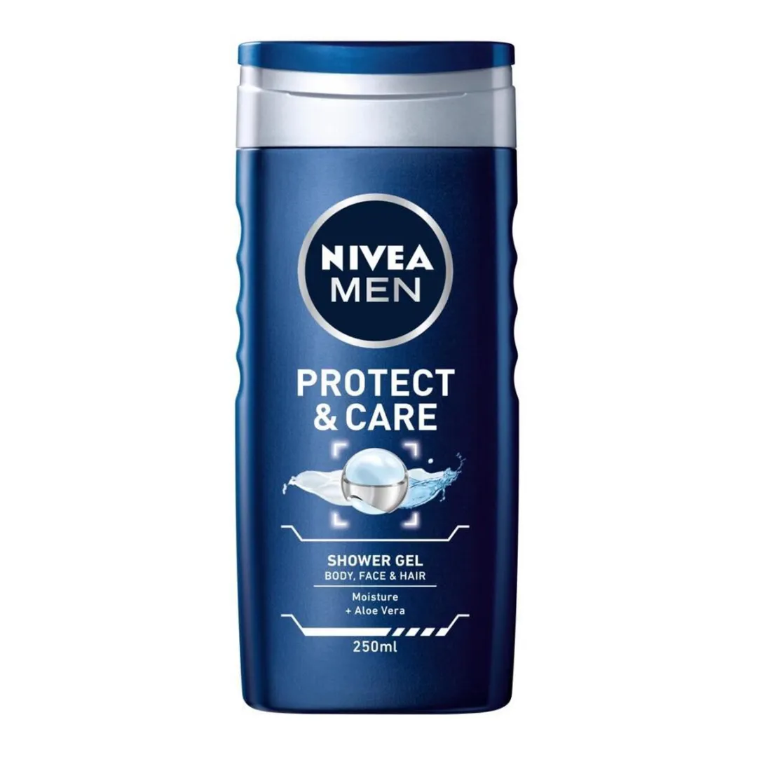 NIVEA MEN Protect & Care Douchegel 3-in-1 - 6x250ml