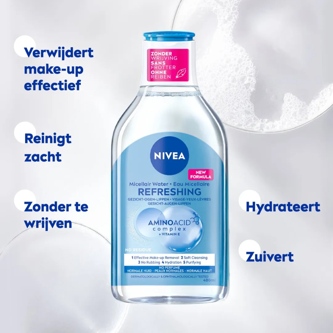 NIVEA Essentials Micellair Water 400ml - Normale huid