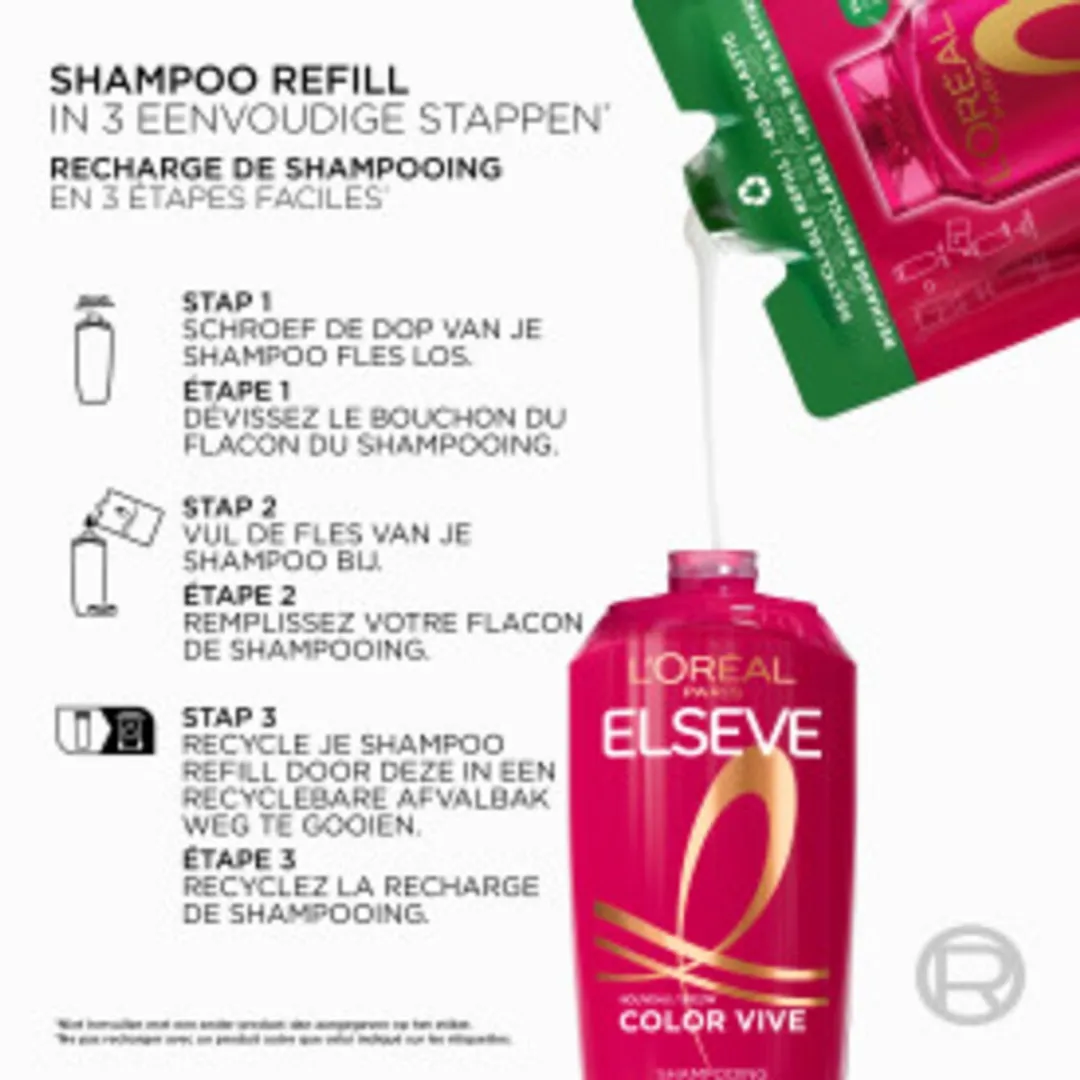 L'Oréal Paris Elvive Color Vive Shampoo Refill 250ml