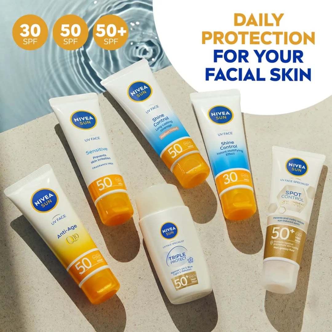 NIVEA SUN UV Anti-Age Q10 Gezicht Zonnecrème SPF 50 - 50ml - afbeelding 6 van 6