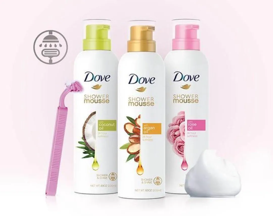 Dove Showermouse 3 Stuks - 600ml