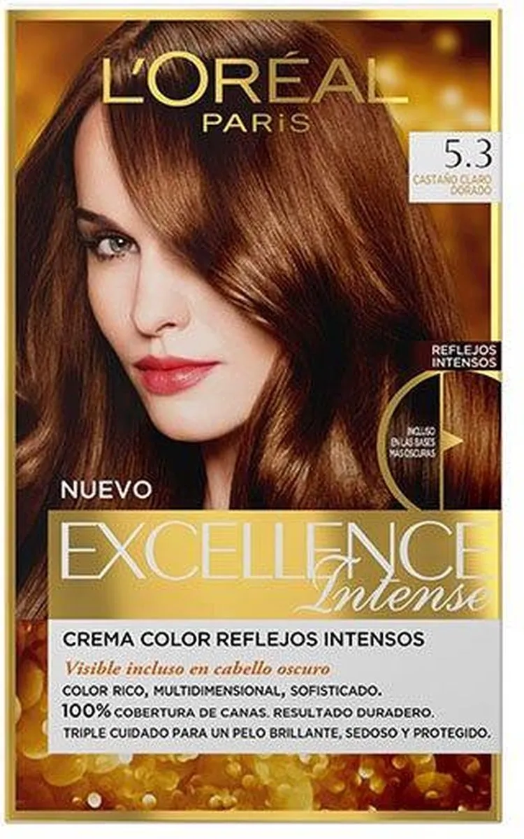 L'Oréal Paris Excellence Crème Tinte #53 Castaño Claro Dorado