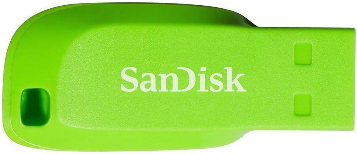 SanDisk Cruzer Blade 16GB USB-stick - Groen