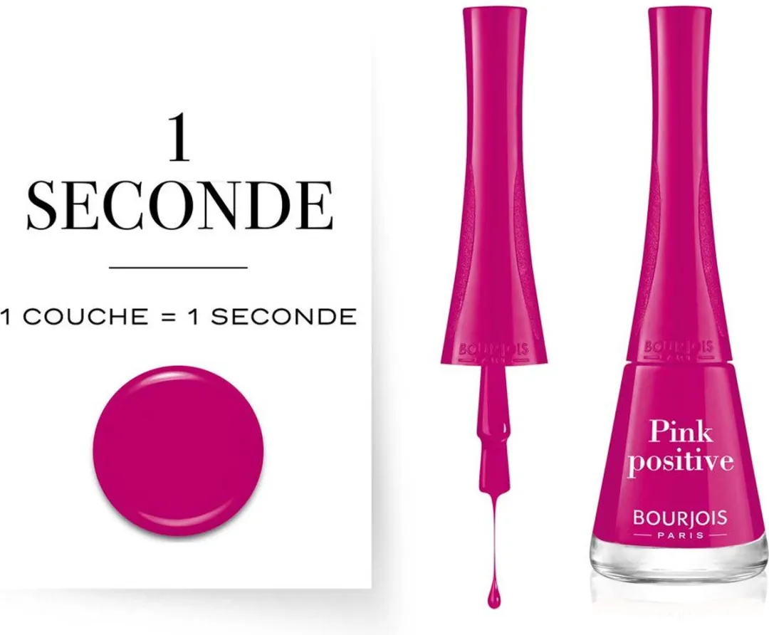 Bourjois 1 Seconde Nagellak 12 Pink Positive - 9ml