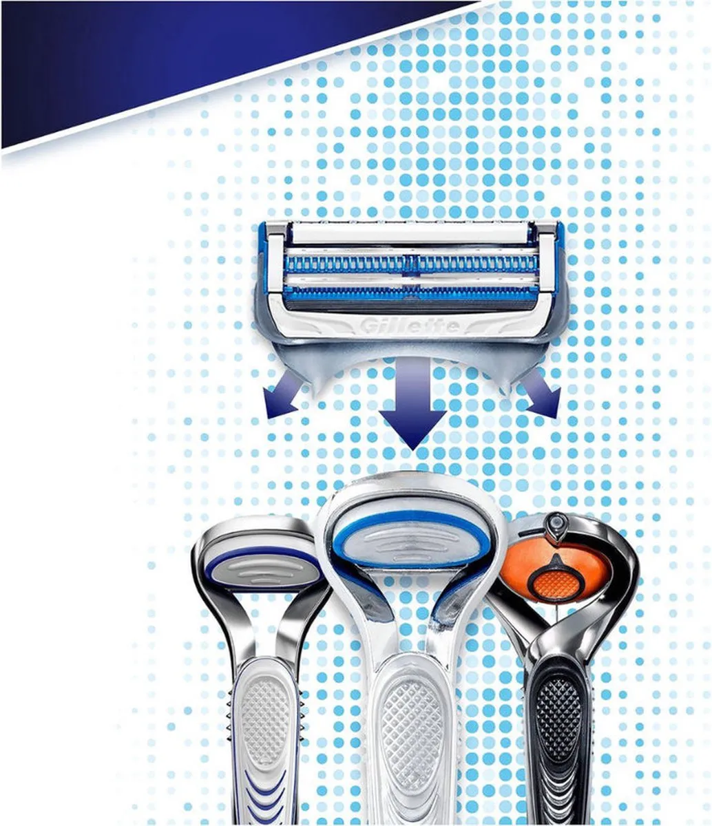 Gillette SkinGuard Sensitive Scheerapparaat - 1 Mesje - Blauw/Grijs
