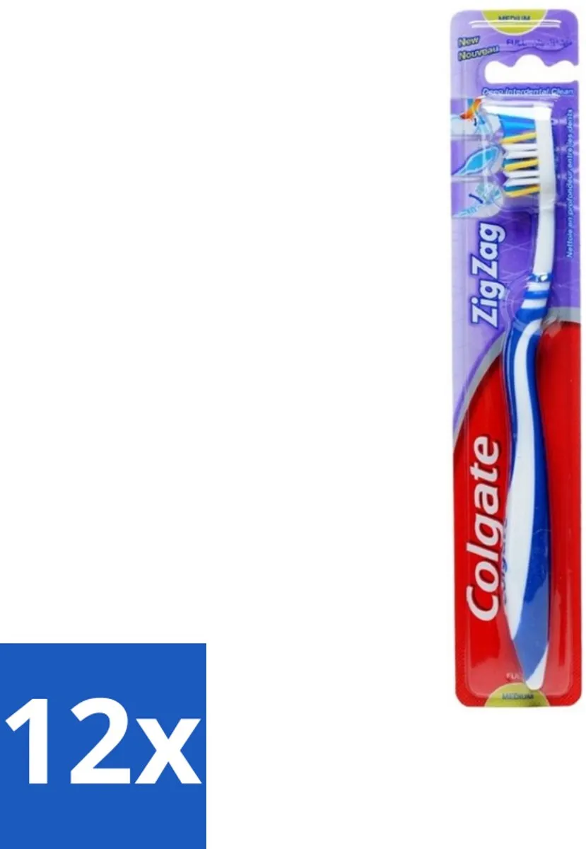 Colgate ZigZag Medium Tandenborstels