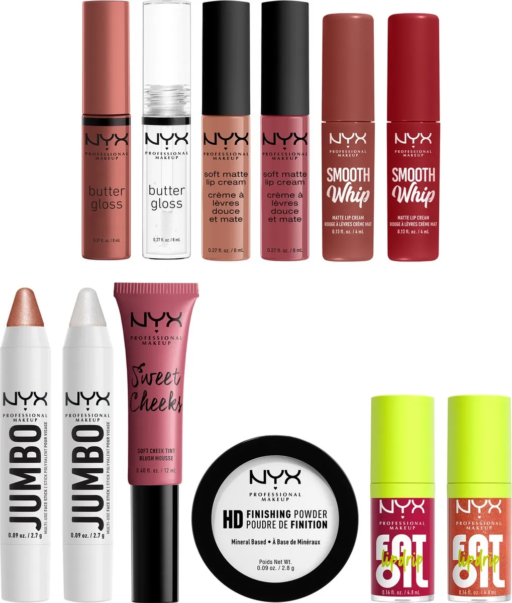 NYX Home Alone Surprise Makeup Box - 12 Stuks