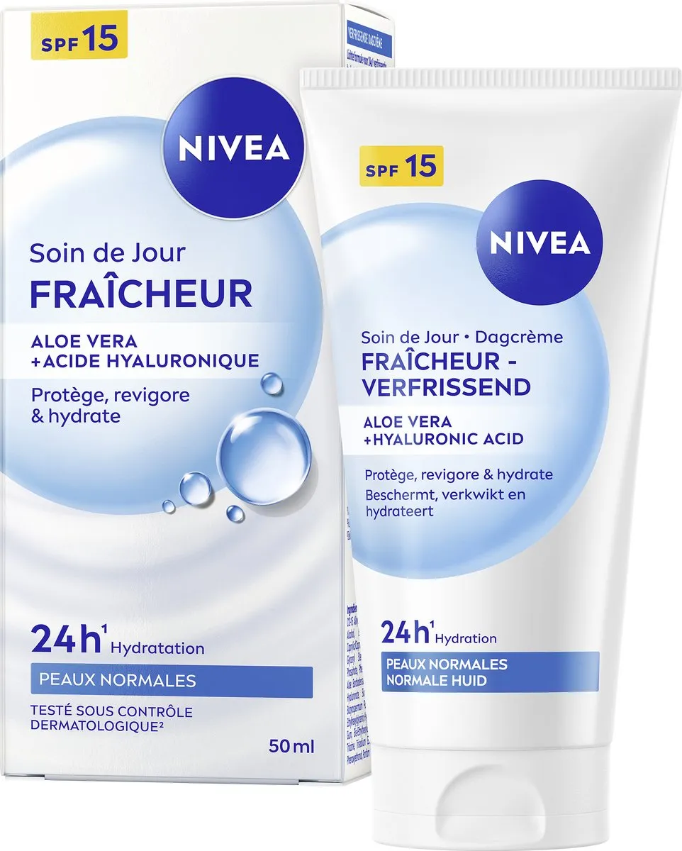 NIVEA Essentials Verfrissende Dagcrème SPF 15 - 50ml
