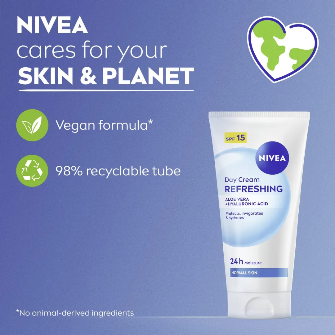 NIVEA Essentials Verfrissende Dagcrème SPF 15 - 50ml