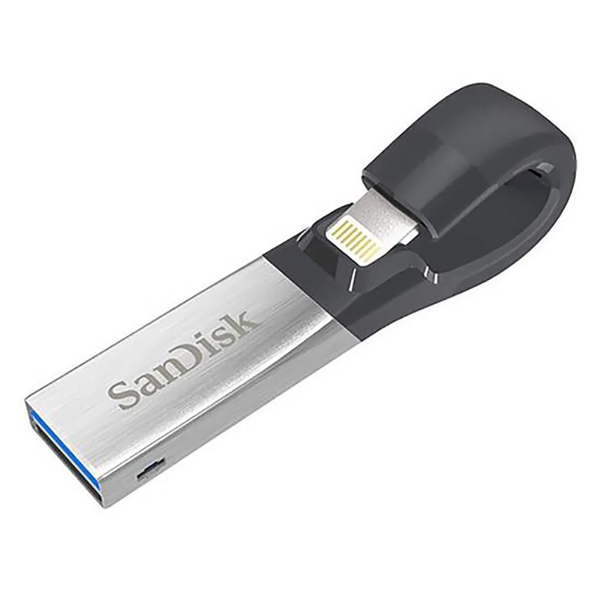 SanDisk iXpand 64GB USB 3.0 + Lightning - Zwart