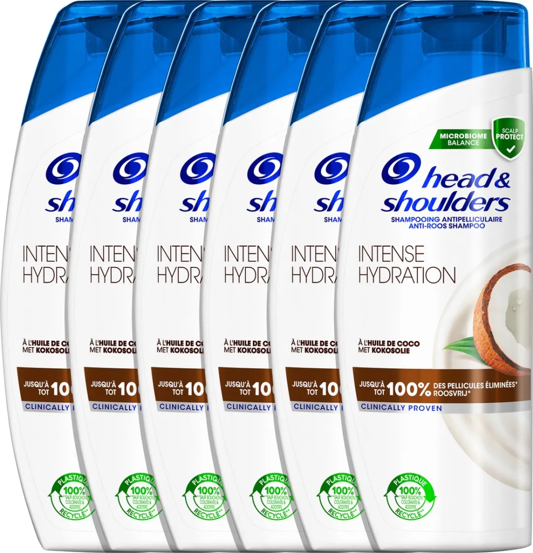 Head & Shoulders Intense Hydration Shampoo 6x285ml