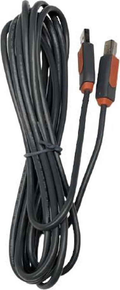 Belkin USB-kabel A/B 3m - Grijs/Oranje