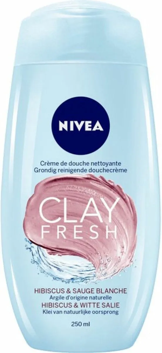 NIVEA Clay Fresh Douchegel Hibiscus & White Sage 250ml