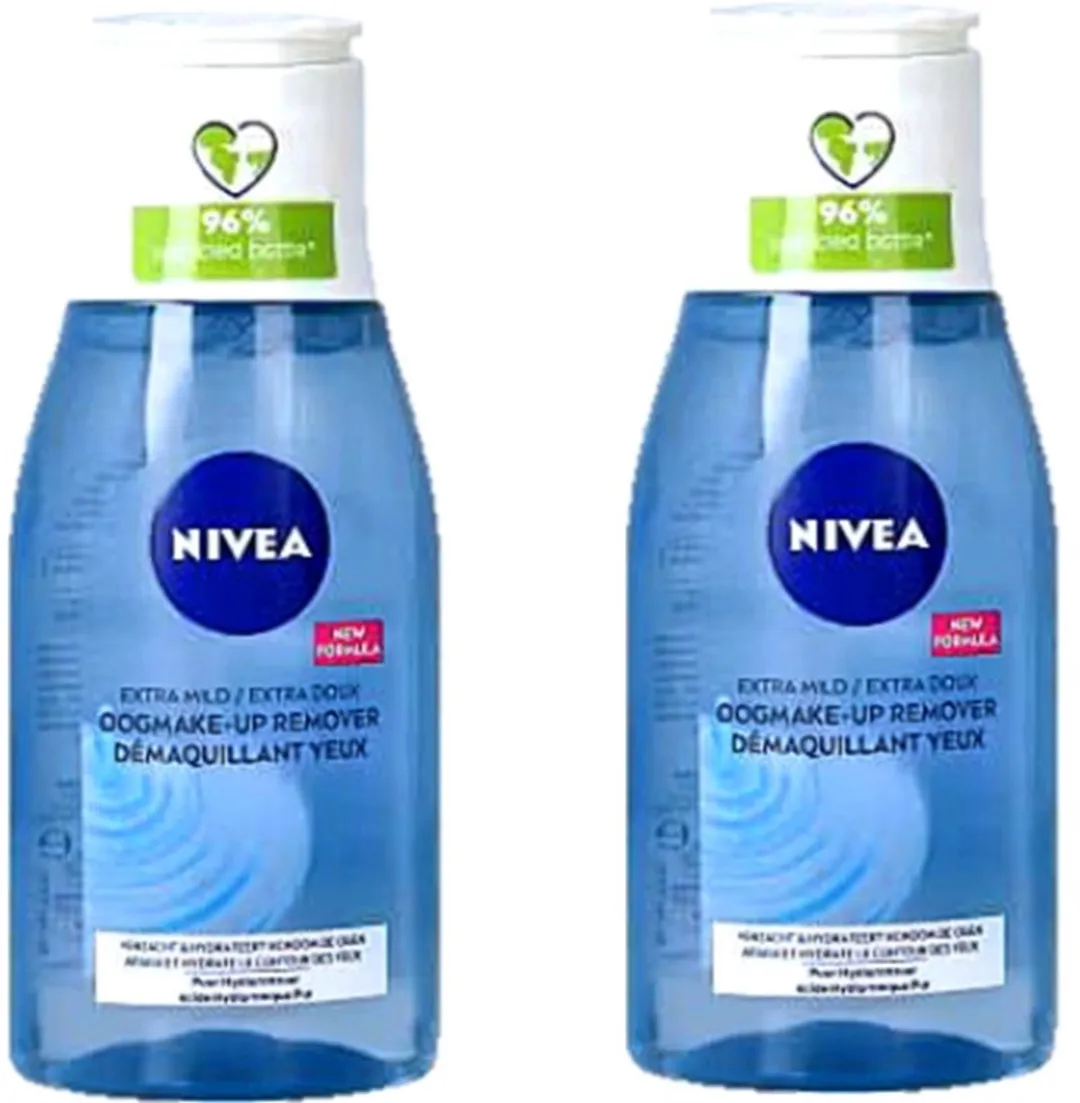 NIVEA Oog Make-up Reinigingslotion 2x125ml
