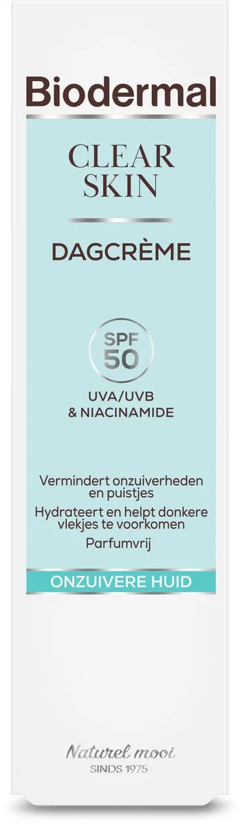 Biodermal Clear Skin Dagcrème SPF50