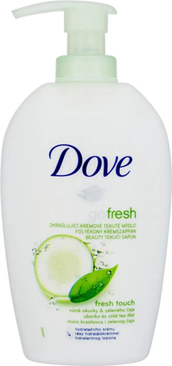 Dove Handzeep Navulling Caring Cucumber & Green Tea 5x500ml