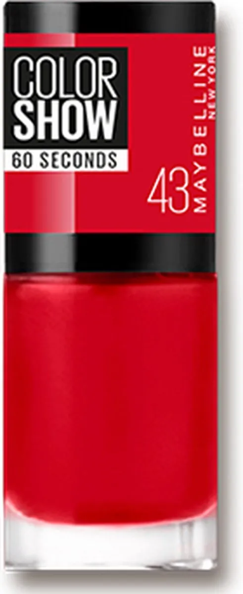 Maybelline Color Show VAO 43 Red Apple - 7ml