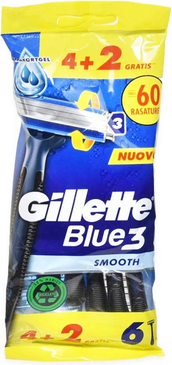 Gillette Blue III Wegwerpscheermesjes