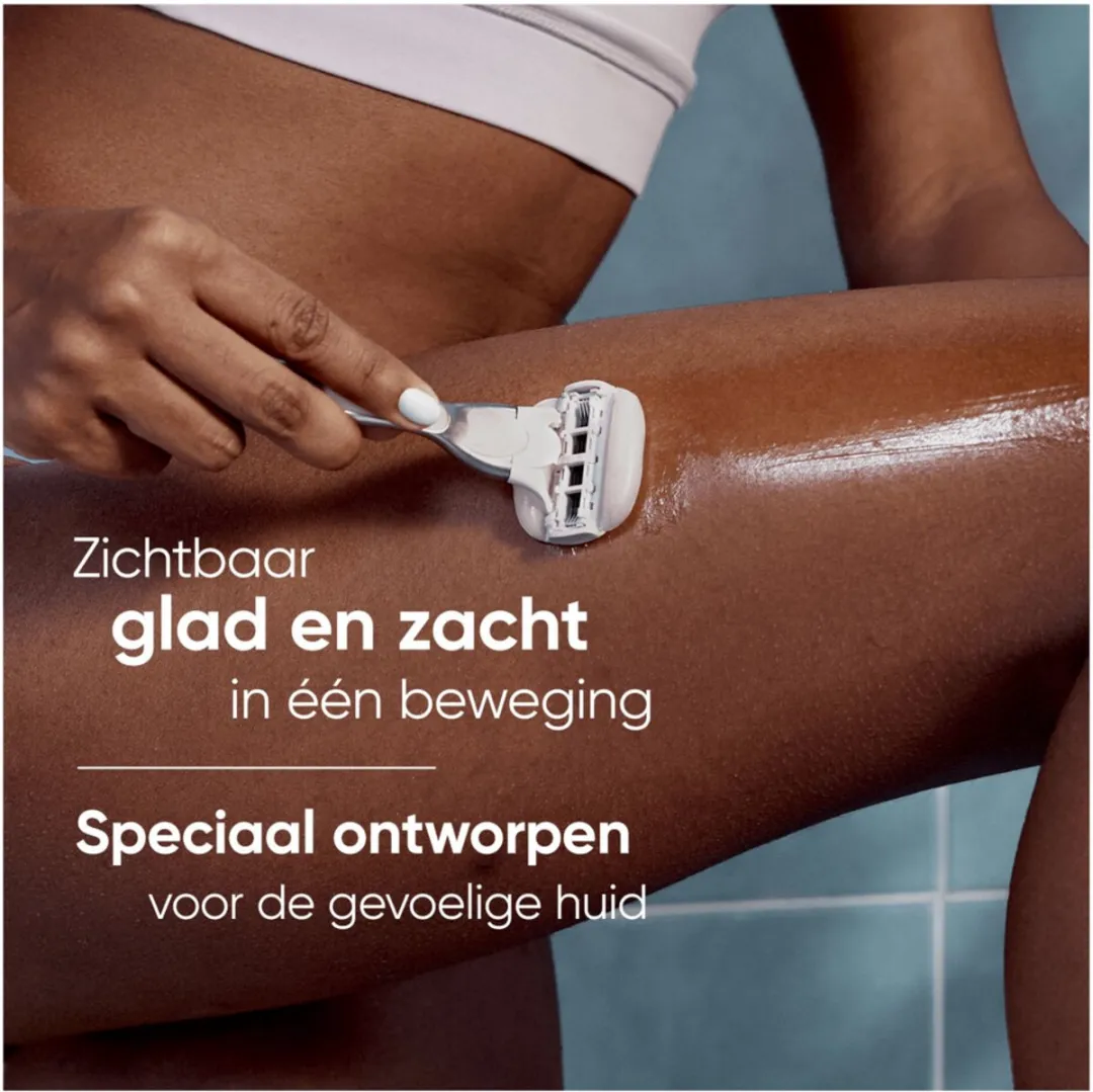 Gillette Venus Pro ComfortGlide Sensitive Scheermesjes - 6 Stuks