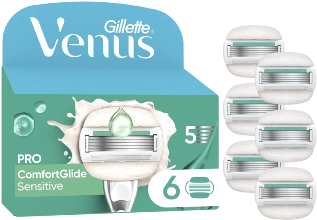 Gillette Venus Pro ComfortGlide Sensitive Scheermesjes