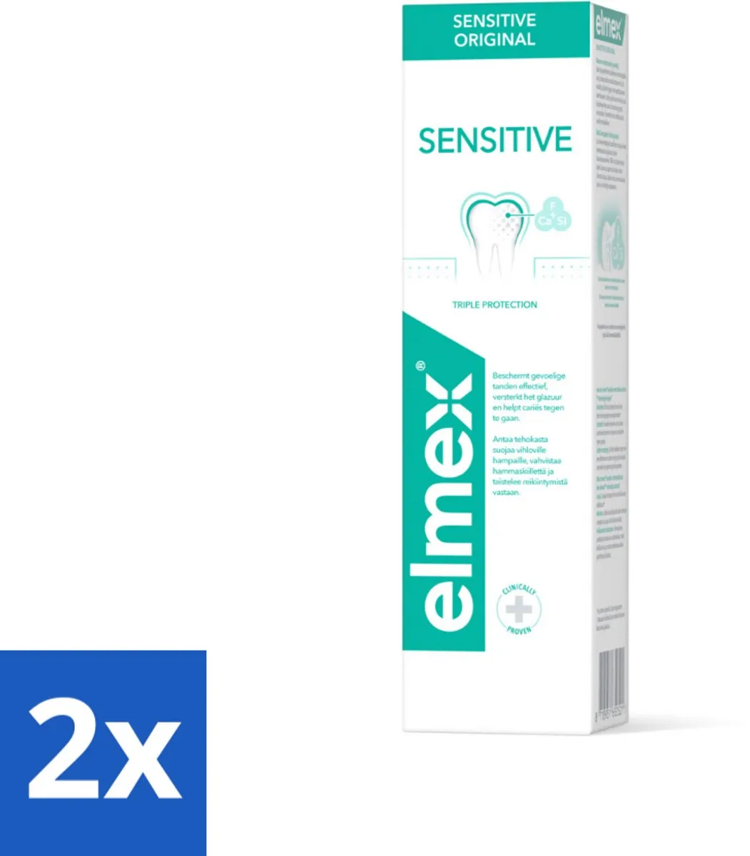 Elmex Sensitive Original Tandpasta 150ml (2x75ml)