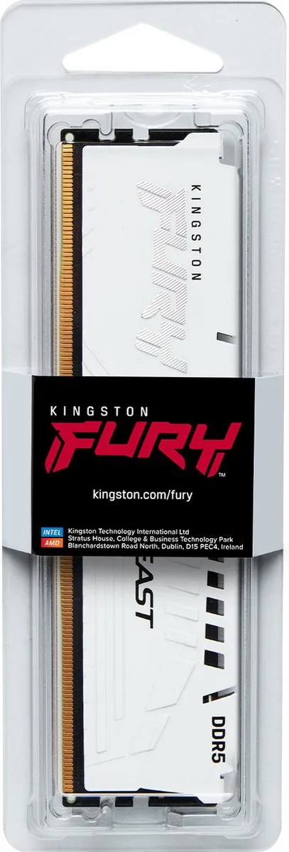 Kingston FURY Beast KF552C40BW-16 Geheugenmodule 16GB DDR5-5200