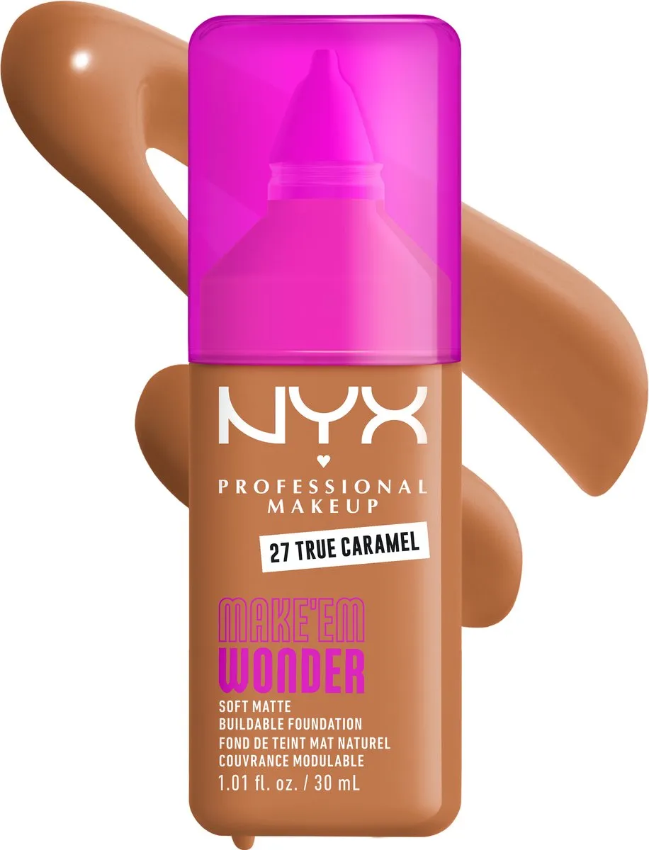 NYX Make 'EM Wonder Foundation True Caramel - 30ml