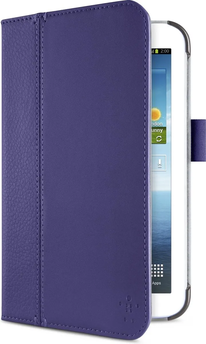 Belkin Multitasker Hoes F7P121VFC01 Samsung Galaxy Tab 3 7.0 - Blauw