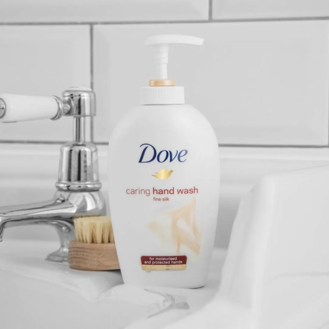 Dove Zeeppomp Silk Cream Wash 250ml
