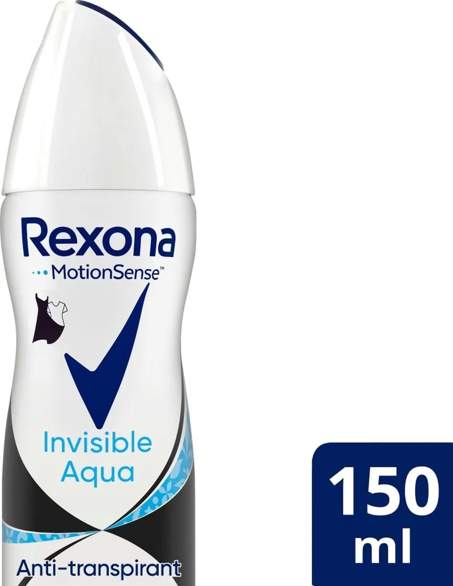 Rexona Deospray Invisible Aqua 150ml - 24 Stuks