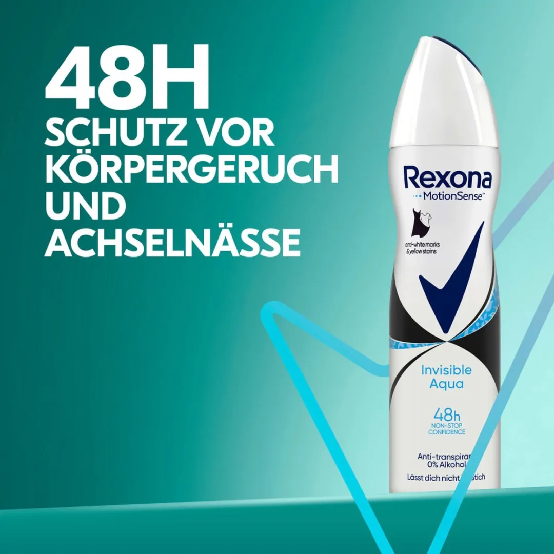Rexona Deospray Invisible Aqua 150ml - 24 Stuks