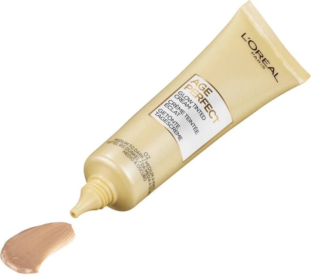 L'Oréal Paris Age Perfect Tinted Dagcrème 02 Medium to Dark - 30ml