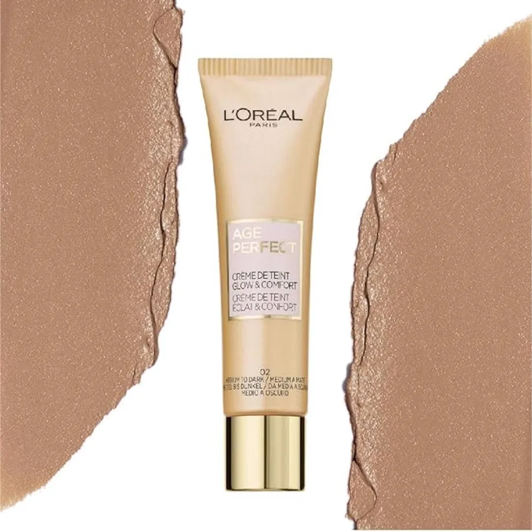 L'Oréal Paris Age Perfect Tinted Dagcrème 02 Medium to Dark - 30ml - afbeelding 6 van 6