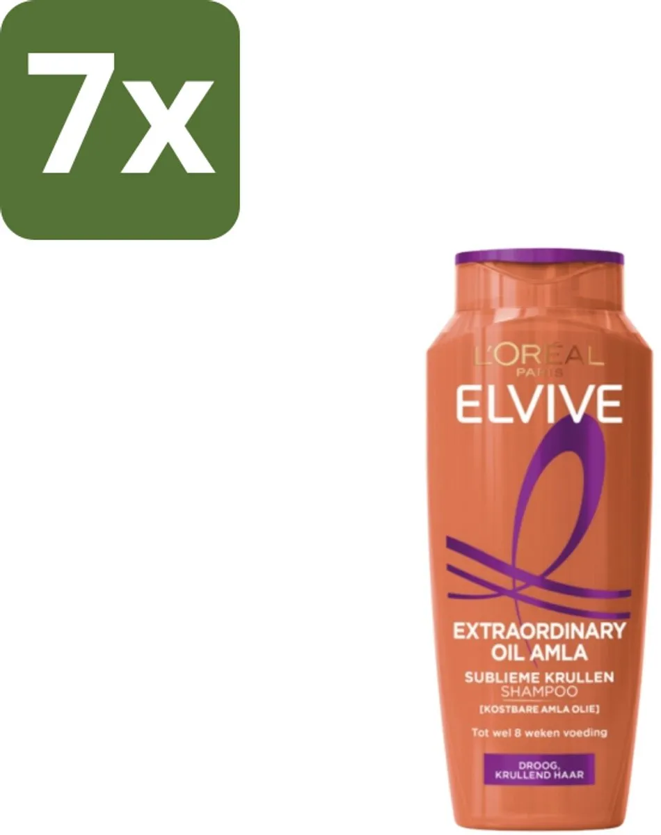 L'Oréal Paris Elvive Extraordinary Oil Krulverzorging Shampoo 250ml