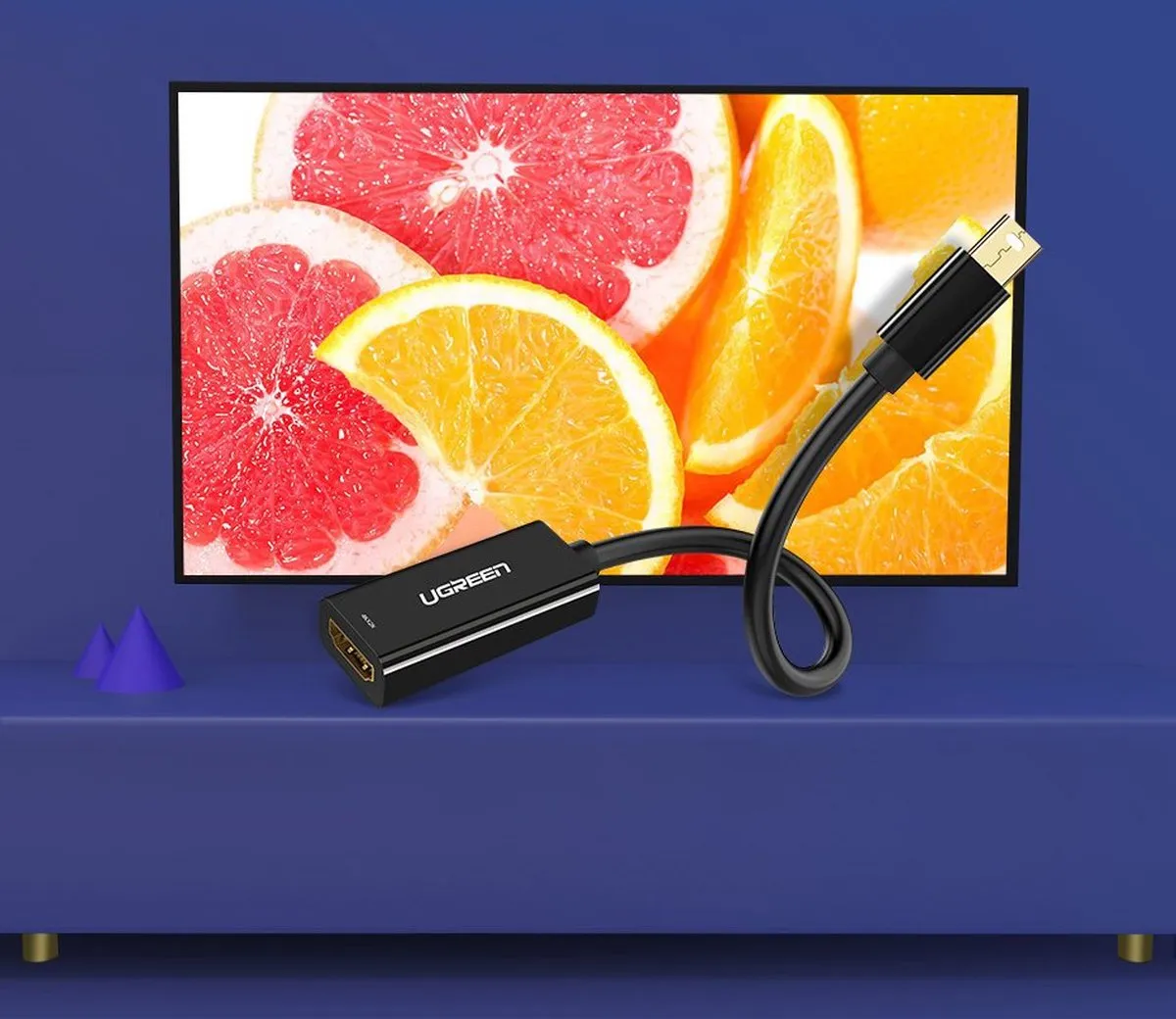 UGREEN Mini DisplayPort naar HDMI Kabel FHD - MD112 - Wit