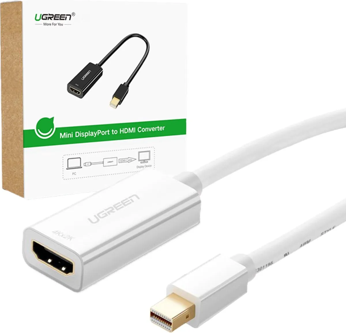 UGREEN Mini DisplayPort naar HDMI Kabel FHD