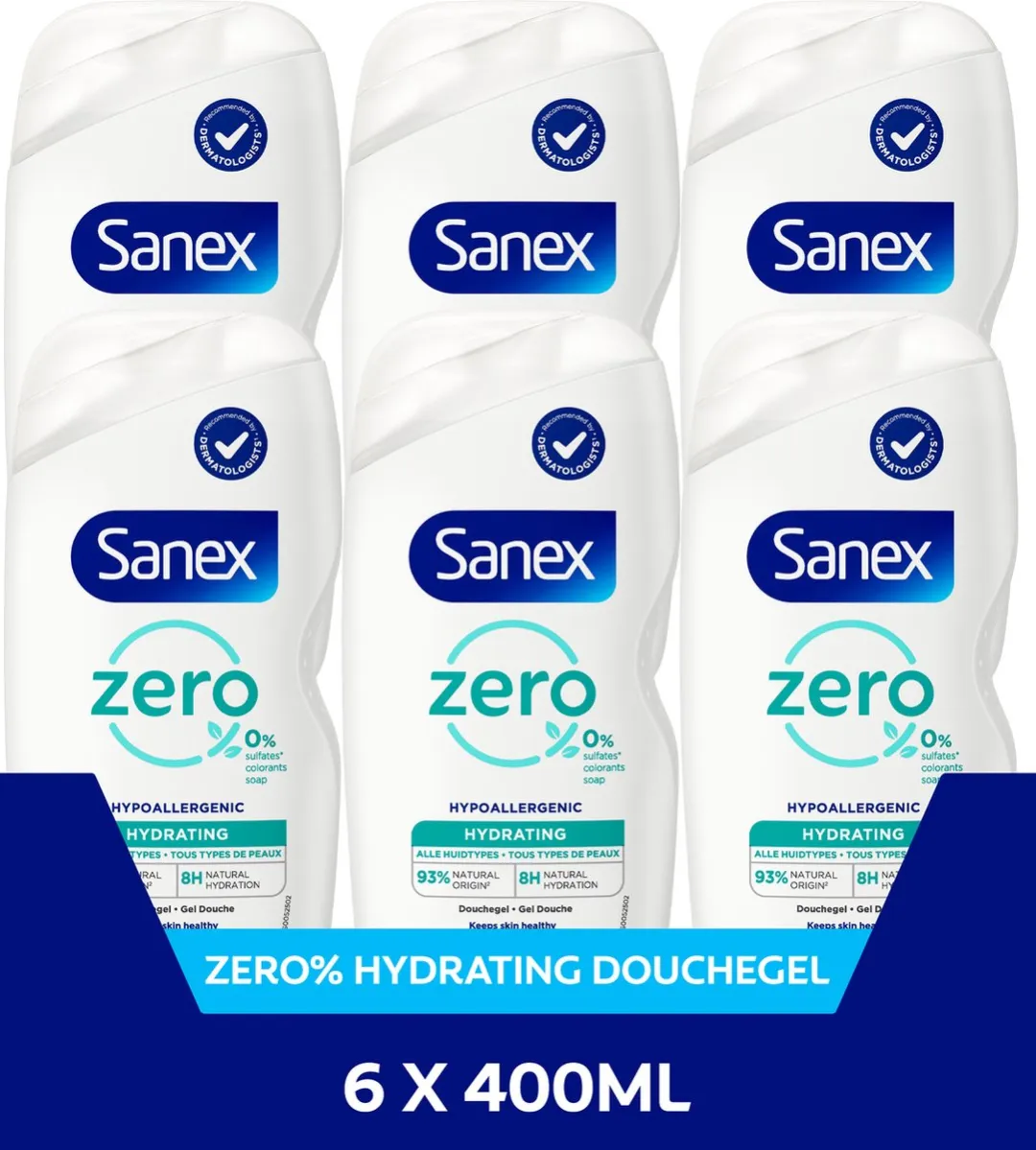 Sanex Zero% Normale Huid Douchegel