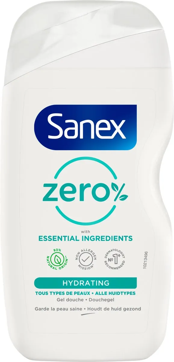 Sanex Zero% Normale Huid Douchegel - 20 Stuks (6x4)