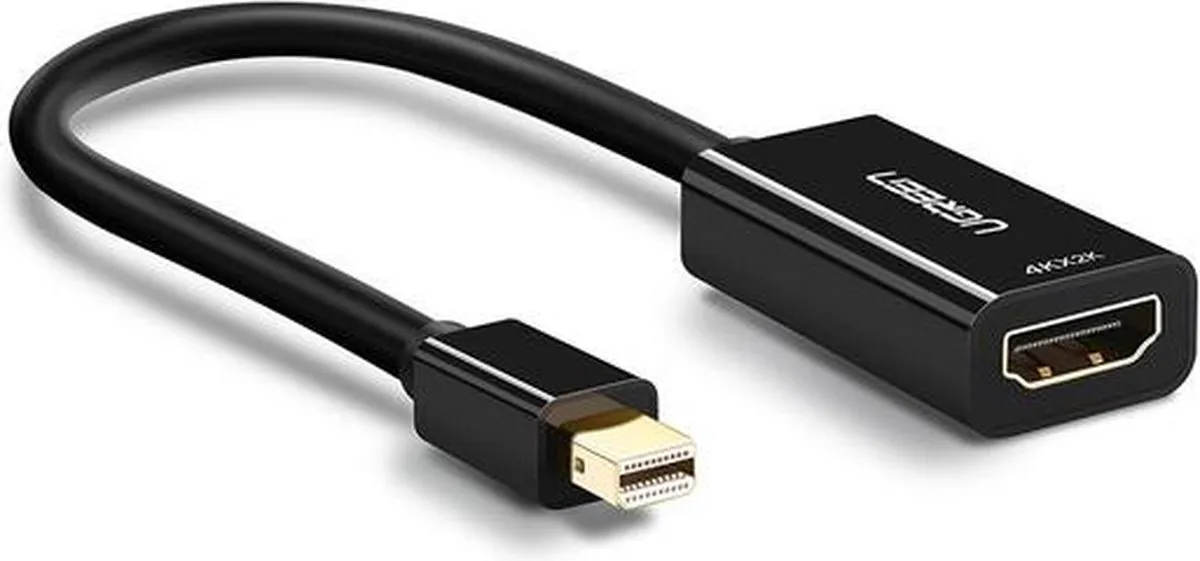 Ugreen 40360 Mini DisplayPort naar HDMI Kabel 0,25m