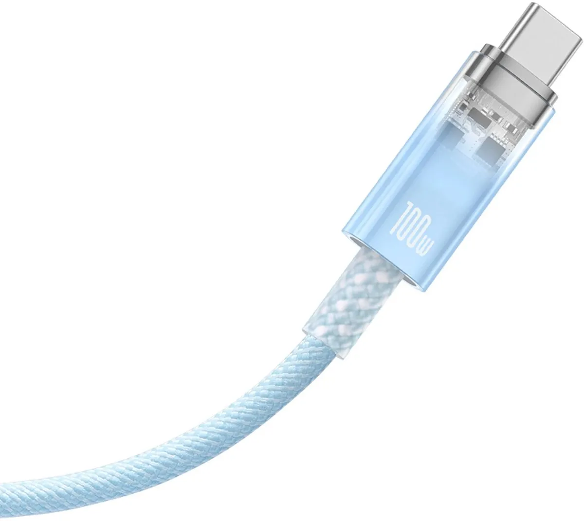 Baseus USB-C Kabel 100W Blauw