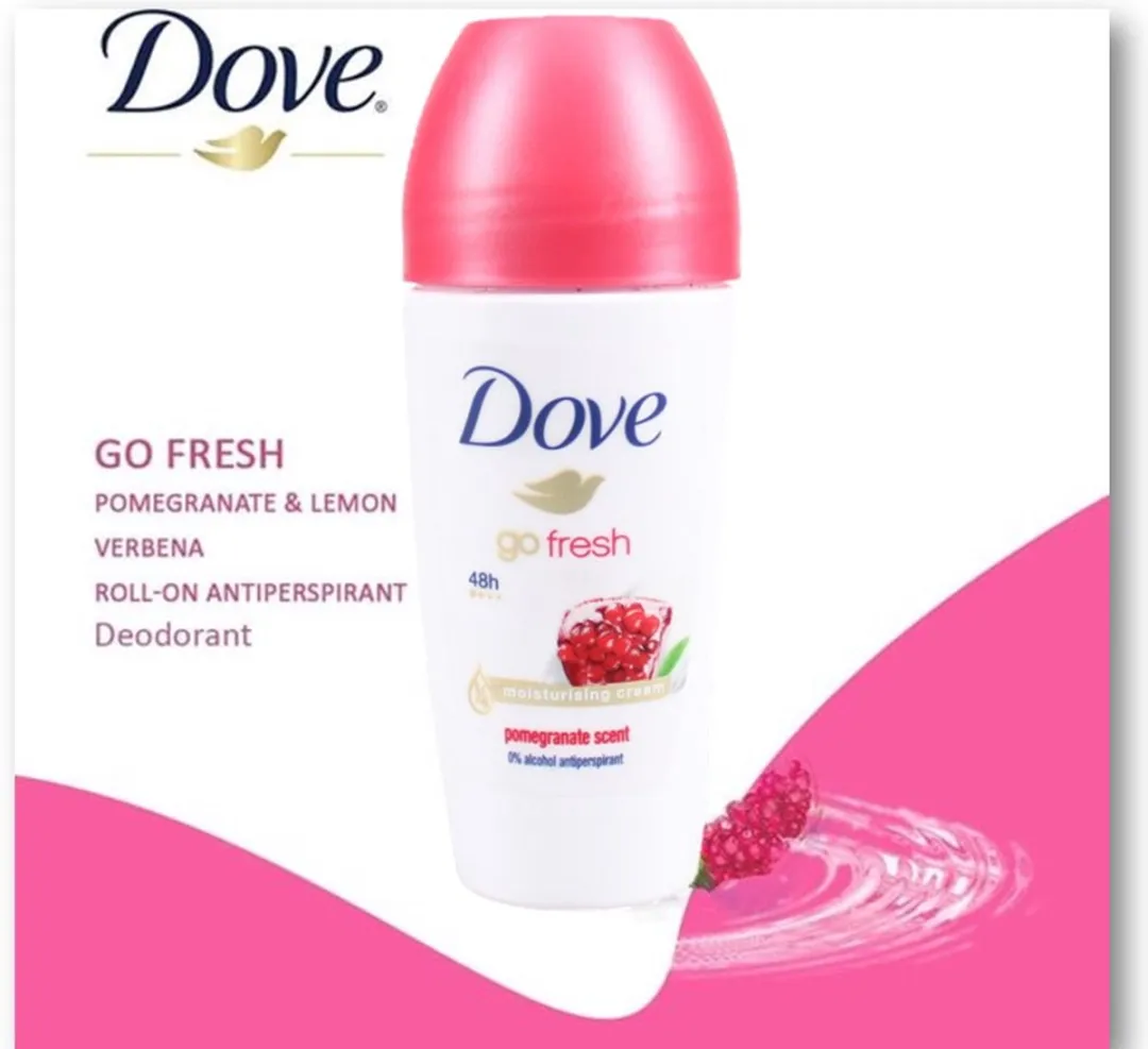 Dove Deo Roller Go Fresh Granaatappel - 200ml (4x50ml)