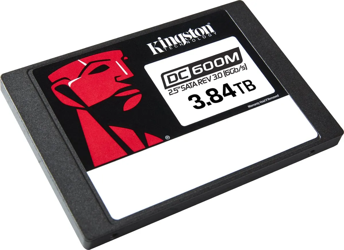 Hard Drive Kingston SEDC600M/3840G TLC 3D NAND 3,84 TB SSD